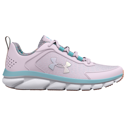 

Under Armour Girls Under Armour Assert 9 - Girls' Grade School Shoes Grey/Purple Size 06.5