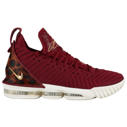 Men's - Nike LeBron 16 - Team Red/Metallic Gold/Multi