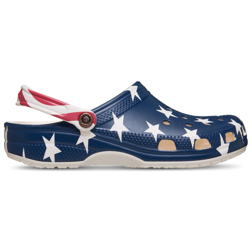Crocs Mens Classic Clogs Americana - Shoes - Blue / Red / White Size 10.0