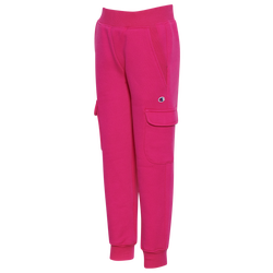 Girls' Preschool - Champion Fleece Cargo Pants - Purple/Purple