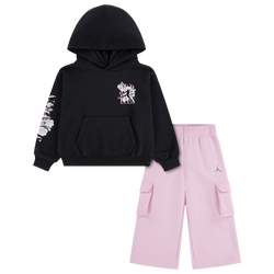 Girls' Toddler - Jordan Cargo Pants Set - Pink/Black