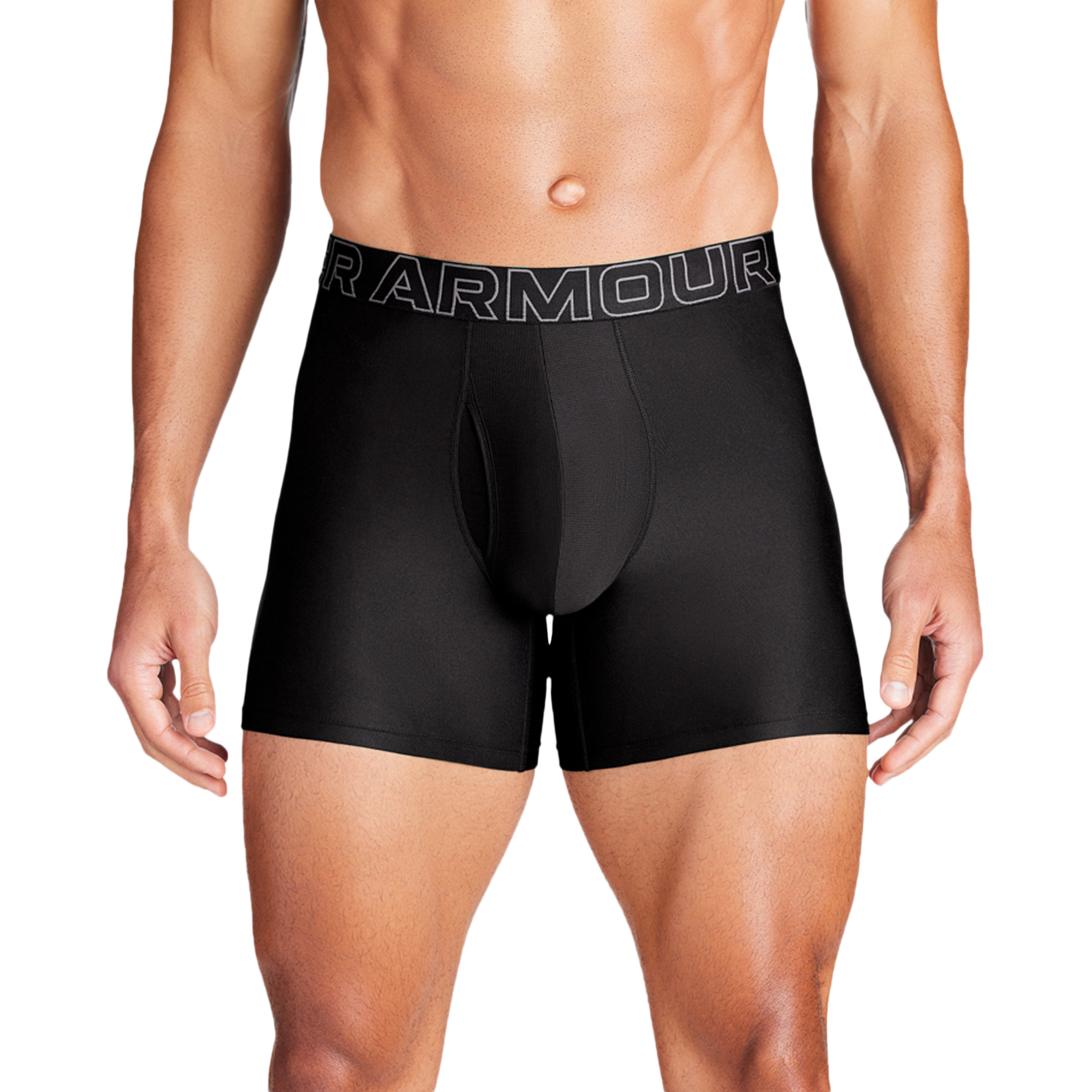 Under Armour Performance Tech Boxer Brief- Solid 6 3PK - Men's