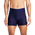 Under Armour Performance Tech Mesh Boxer Brief- Solid 6IN 3PK - Men's Royal/Steel/Midnight Navy