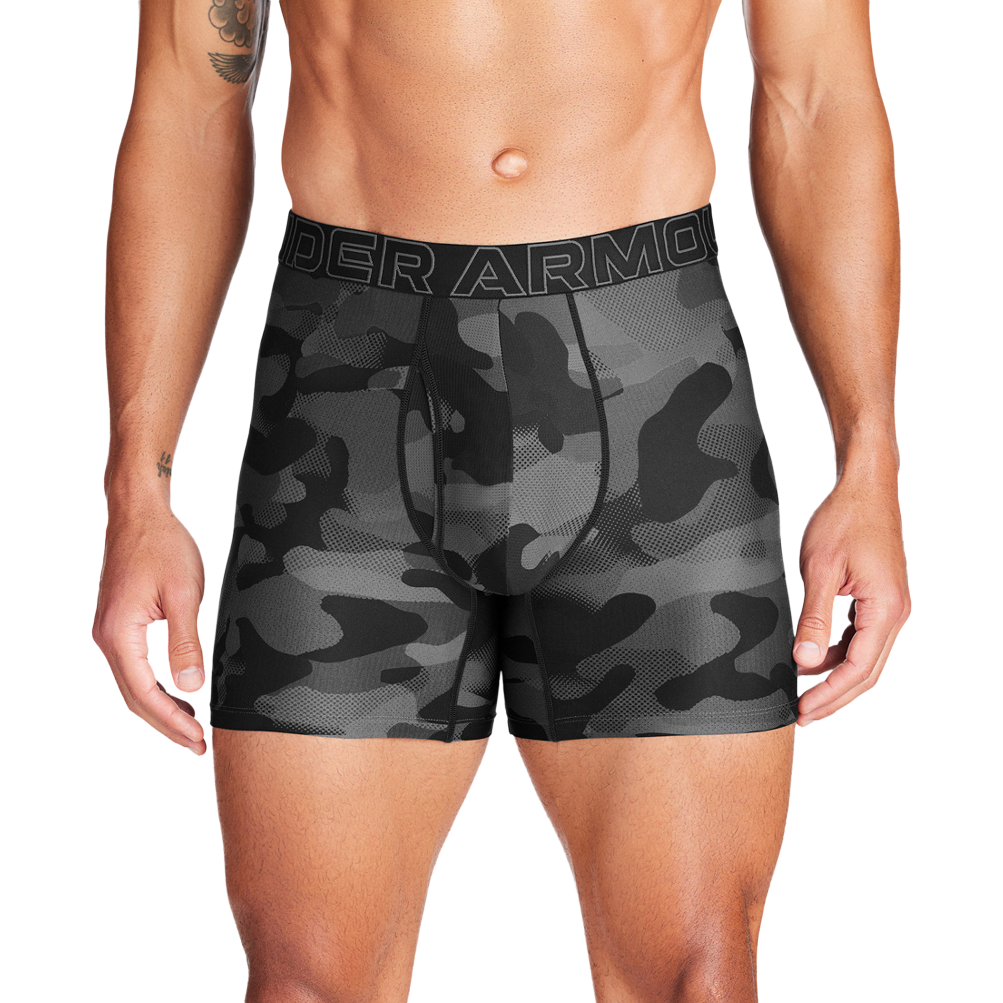 Under Armour Performance Tech Boxer Brief- Print 6 3PK - Men's