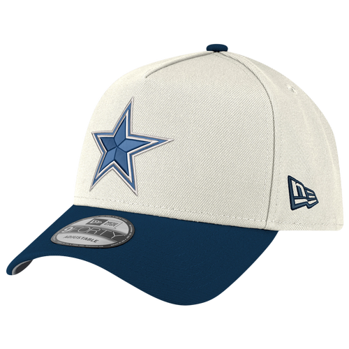 New Era Womens Dallas Cowboys NFL 940 A-Frame Cap - Adult - Navy / White
