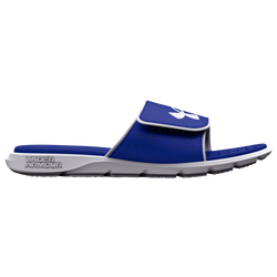 Boys' Grade School - Under Armour Ignite Pro SL - White/White/Royal