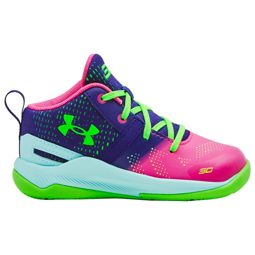 Under armour curry hot sale 2 pink kids