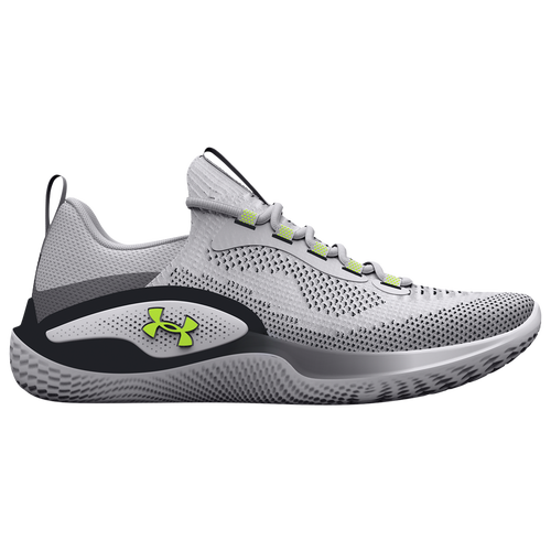 

Men's Under Armour Under Armour Flow Dynamic - Men's Shoe White/Black/Lime Surge Size 14.0