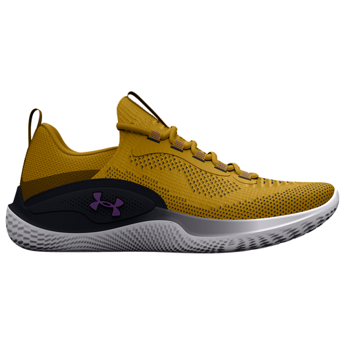 

Under Armour Mens Under Armour Flow Dynamic - Mens Training Shoes Gilded Yellow/Retro Purple/Black Size 10.5