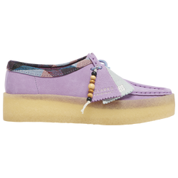 Women's - Clarks Wallabee - Purple/Purple