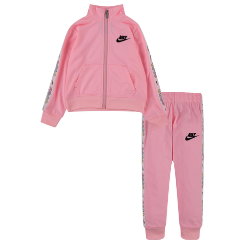 

Nike Girls Nike V-Day Tricot Taping Set - Girls' Toddler Arctic Punch/Black Size 4T