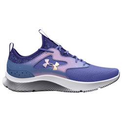 Girls' Grade School - Under Armour Infinity 2.0 Print - Baja Blue/Baja Blue/Iridescent