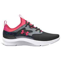  Under Armour Girls' Grade School Assert 9, (104) Halo  Gray/Rebel Pink/Iridescent, 6, US : Sports & Outdoors