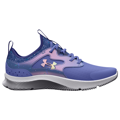 Under Armour Kids' Girls  Infinity 2.0 Print Al In Baja Blue/baja Blue/iridescent