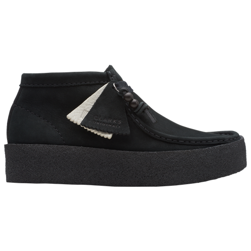 

Clarks Womens Clarks Wallabee Boots - Womens Black Size 09.5
