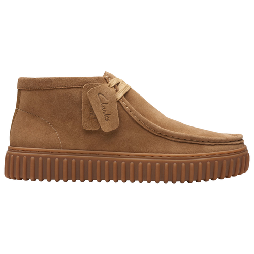 Clarks Torhill Hi In Brown/brown