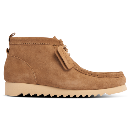 Clarks Mens  Wallabee 2 Ftre In Dk Sand Suede