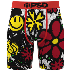 Men's - PSD Graphic Briefs - Black/Multi/Red