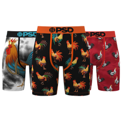 Men's - PSD Graphic Briefs 3 Pack - Black/Red/Multi