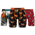 PSD Graphic Briefs 3 Pack - Men's Black/Red/Multi