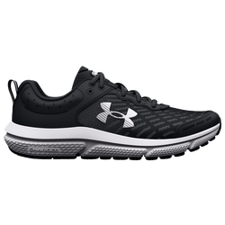 Boys' Grade School - Under Armour Charged Assert 10 - Black/White