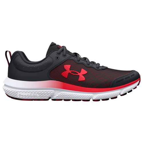 

Under Armour Boys Under Armour Assert 10 - Boys' Grade School Running Shoes Black/Deep Red/Red Size 4.0