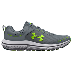 Boys' Grade School - Under Armour Charged Assert 10 - Lime Surge/Glacier Blue/Gravel