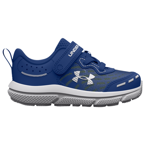 

Under Armour Boys Under Armour Assert 10 AC - Boys' Toddler Running Shoes Halo Gray/Starfruit/Blue Mirage Size 5.0