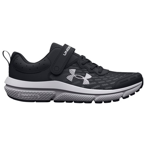 

Under Armour Boys Under Armour Assert 10 Wide AC - Boys' Preschool Running Shoes Black/White/White Size 1.5