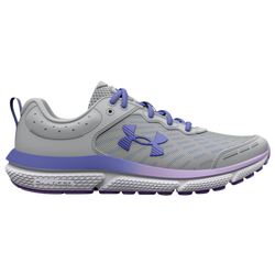 Girls' Grade School - Under Armour Charged Assert 10 - Nebula Purple/Mod Grey/Baja Blue