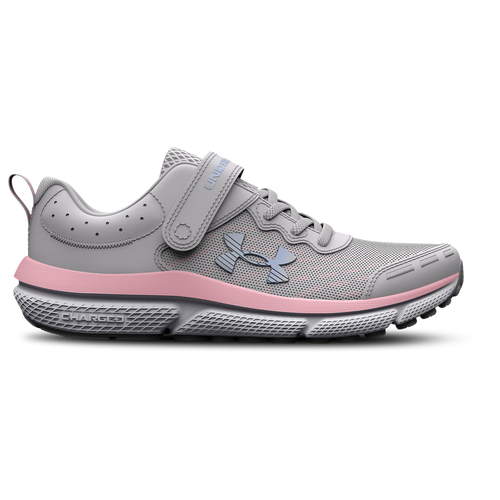 

Under Armour Girls Under Armour Assert 10 AC - Girls' Preschool Running Shoes Halo Gray/Pink Sugar/Iridescent Size 2.0