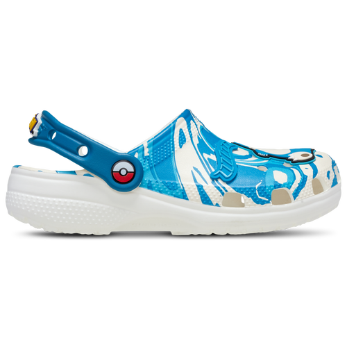 

Crocs Boys Crocs Pokémon Snorlax Classic Clogs - Boys' Preschool Shoes Teal/White Size 3.0