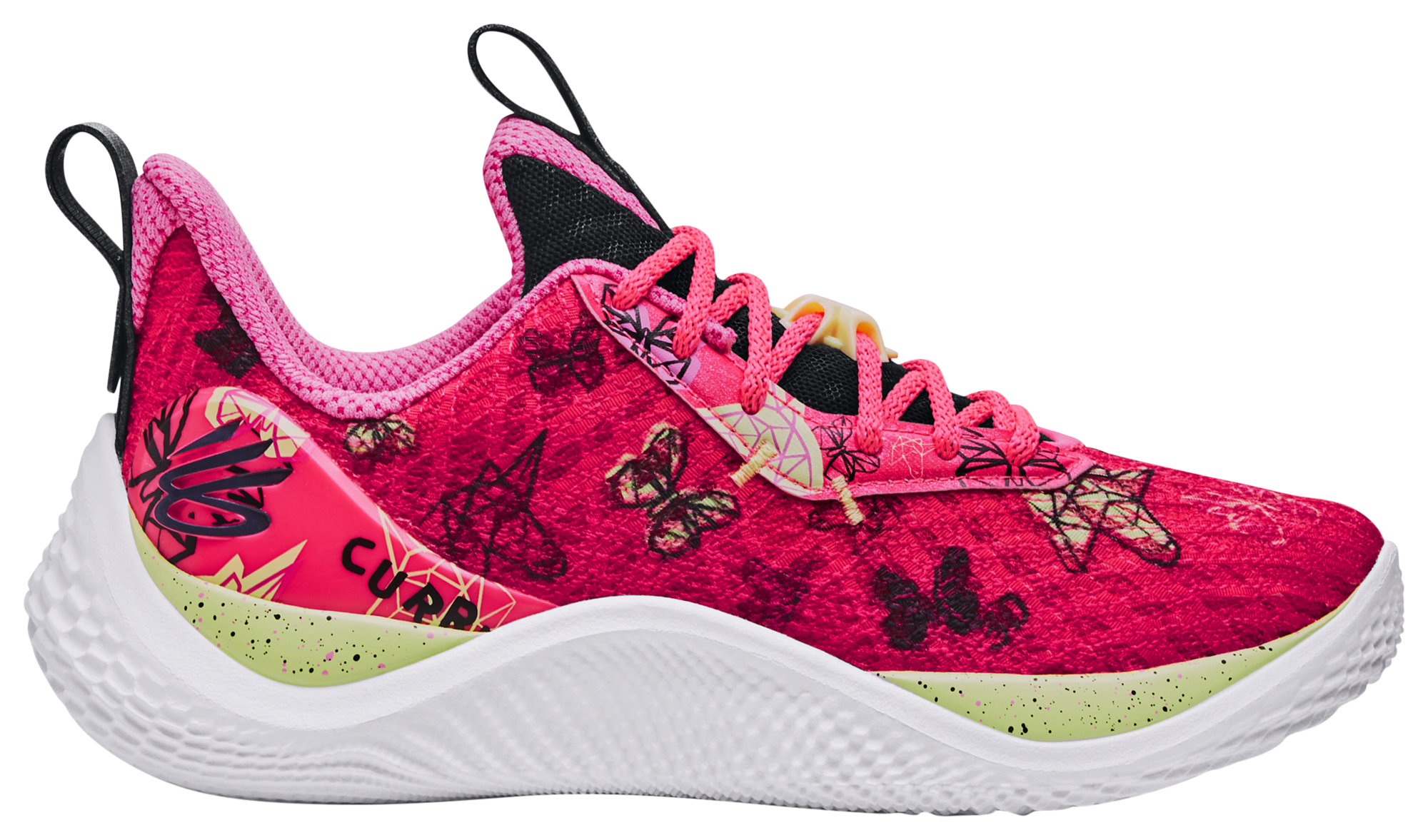 Under armour curry store pink kids