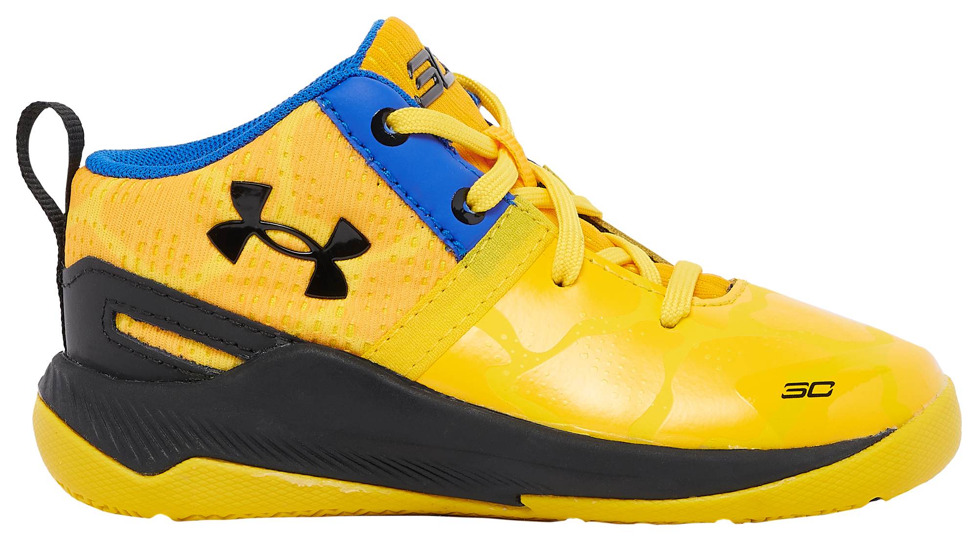 Under armour curry shop 2 mens yellow