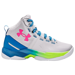Boys' Preschool - Under Armour Curry 2 - Grey/Blue