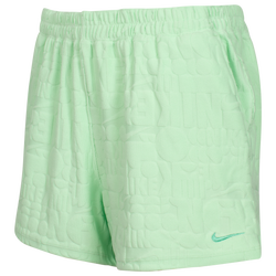 Women's - Nike Retro Flow Cover-Up Shorts - Green/Green