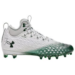 Men's - Under Armour Spotlight Clone 3.0 MC - White/Forest Green/Forest Green