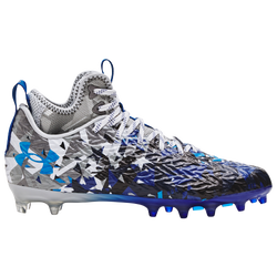Men's - Under Armour Spotlight Clone MC LE - White/Red/Royal