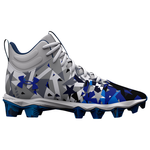 

Under Armour Boys Under Armour Spotlight Fran 3.0 RM - Boys' Grade School Football Shoes White/Red/Royal Size 5.5