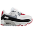 Nike Air Max 90 Leather - Boys' Toddler Photon Dust/Particle Grey/Varsity Red