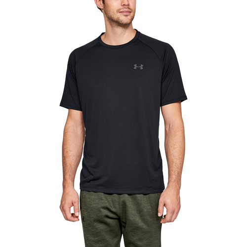 

Under Armour Mens Under Armour Tech 2.0 Short Sleeve T-Shirt - Mens Graphite/Black Size S