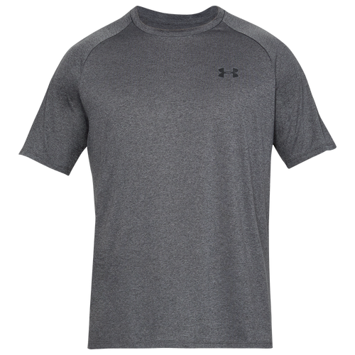 

Under Armour Mens Under Armour Tech 2.0 Short Sleeve T-Shirt - Mens Carbon Heather/Black Size M