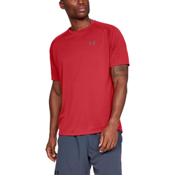 Men's - Under Armour Tech 2.0 Short Sleeve T-Shirt - Red/Graphite