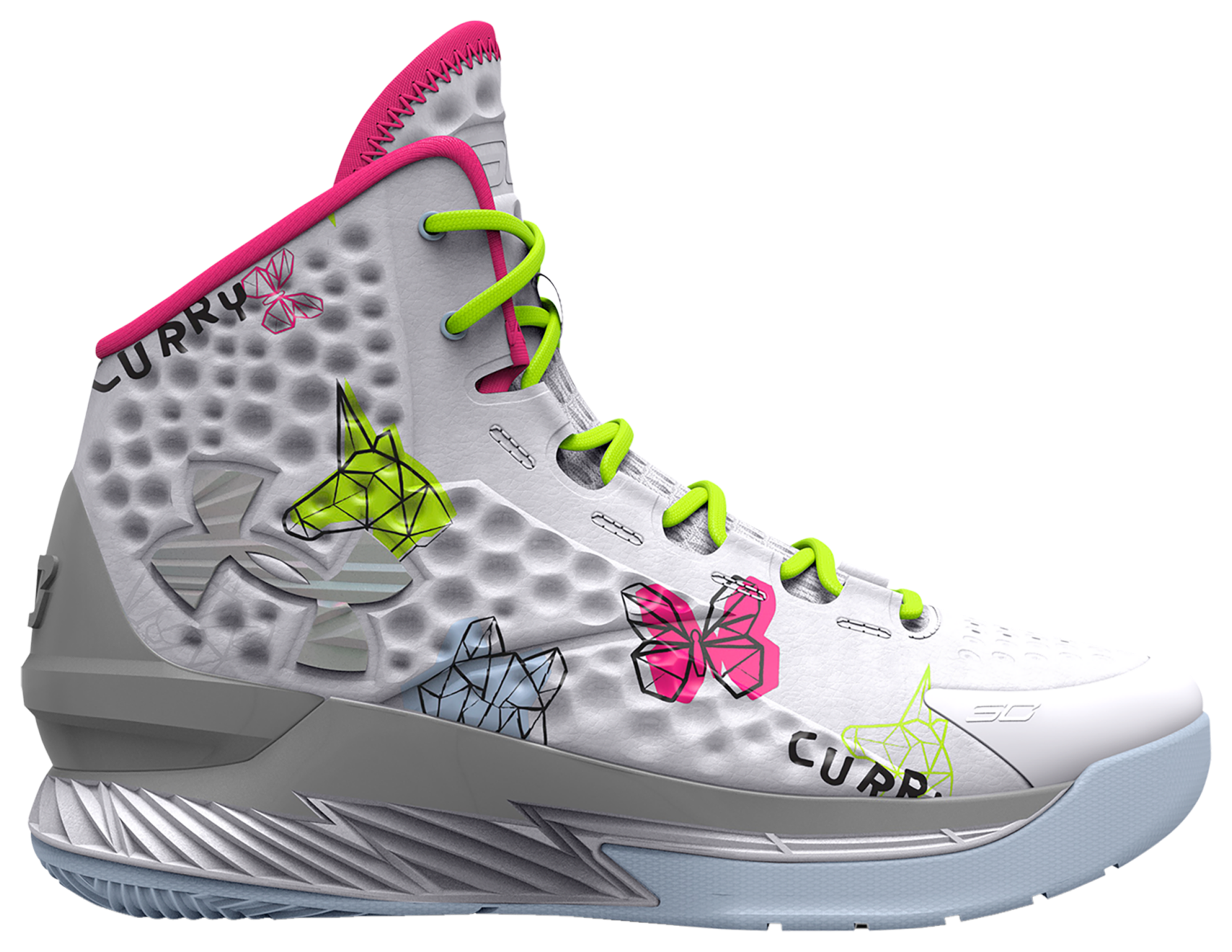 Under armour curry shop 1 womens white