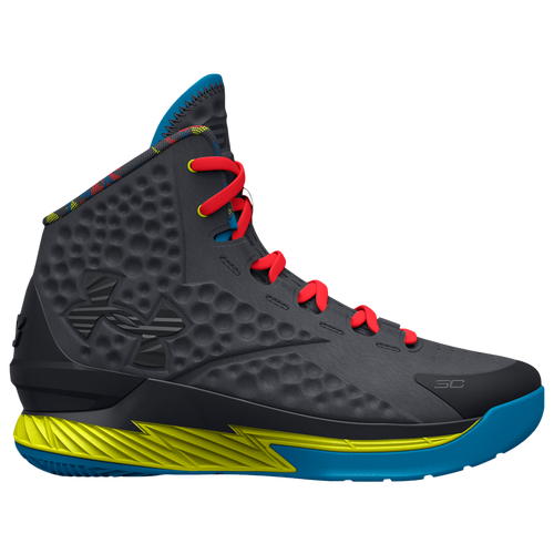 

Boys Preschool Under Armour Under Armour Curry 1 SP - Boys' Preschool Shoe Gray/Yellow Size 11.0