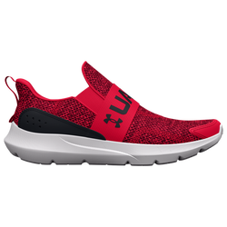 Boys' Preschool - Under Armour Surge 3 Slip - Red/Black/White