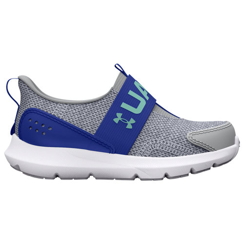 

Under Armour Girls Under Armour Surge 3 Slip - Girls' Toddler Running Shoes Neo Turquoise/Team Royal/Mod Gray Size 5.0