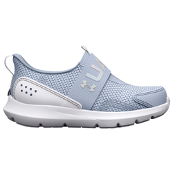 Girls' Toddler - Under Armour Surge 3 Slip - Blue/White