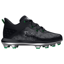 Boys' Grade School - Under Armour Harper 8 TPU JR - Black/Metallic Silver/Black