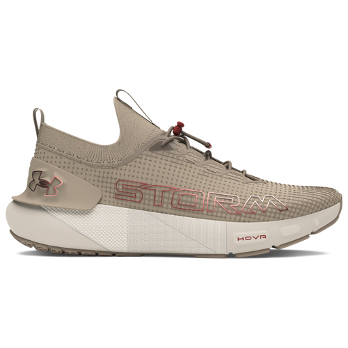 Under Armour Mens  Hovr Phantom 3 Se Storm In Timberwolf Taupe/metallic Cinna Red/summit White